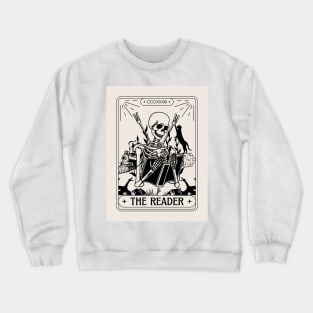 A new tarot card: The Reader Crewneck Sweatshirt